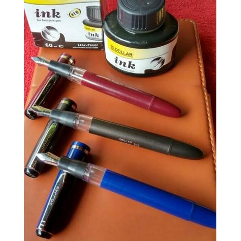 

Hati-hati barang tiruan TERBARU FOUNTAINPEN Qallam Khot Dollar Fountain Pen (Pena Tinta Khusus Kaligrafi Arab). ◀ 81