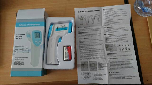 TERMOMETER INFARED READY STOK NO PO