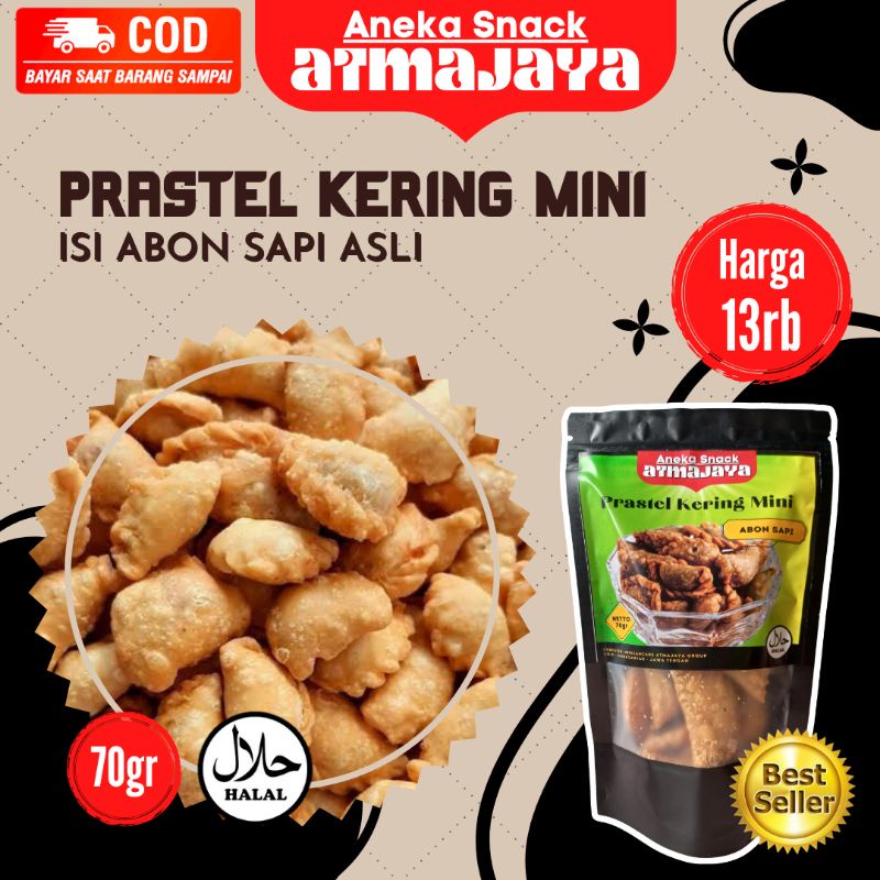 

PRASTEL KERING MINI RASA ABON SAPI ASLI ,ANEKA SNACK ATMAJAYA,SNACK MURAH,GROSIR SNACK ,SNACK KILOAN