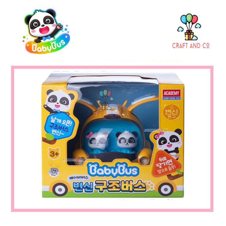 Mainan mobil Babybus Transform  Kiki miumiu Korea toys ORI