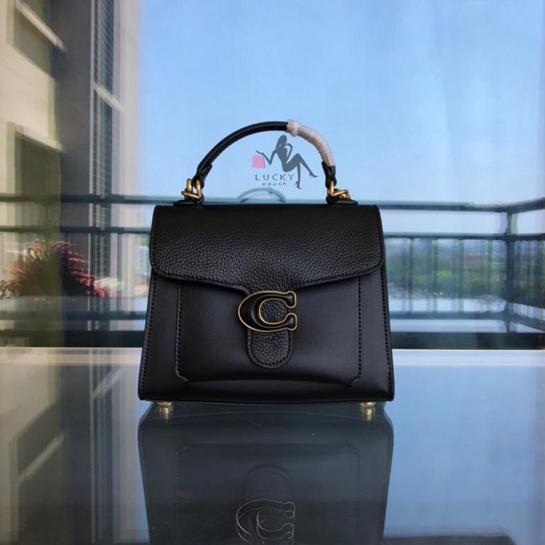Coach Tabby Top Handle 20 Full Black