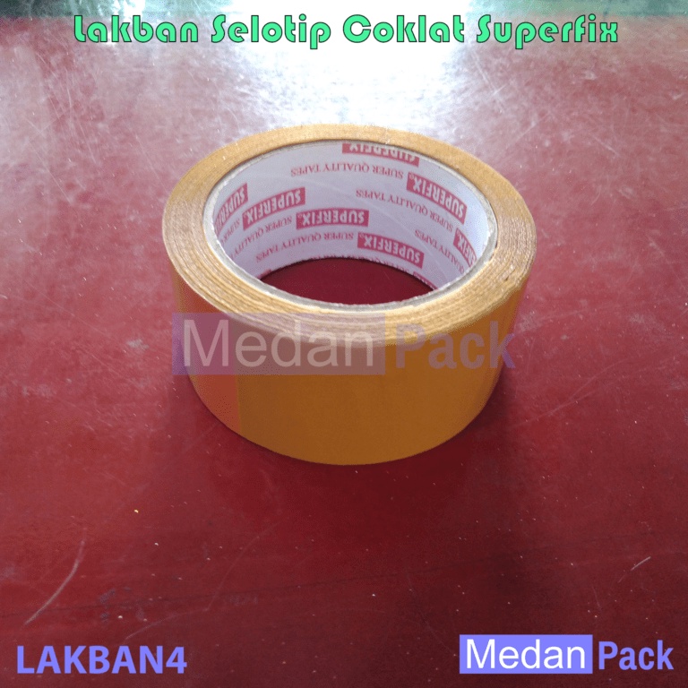 

Lakban Selotip Perekat Coklat 90 yd Bodhi per 6 pcs