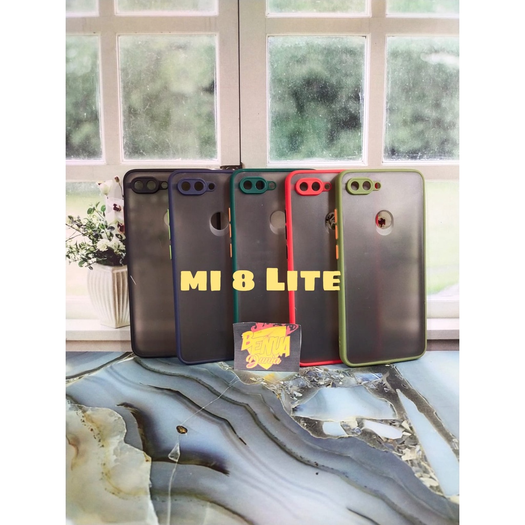 CASE XIAOMI MI 8 LITE - CASE DOVE MY CHOICE PLUS RING KAMERA MI 8 LITE - BD