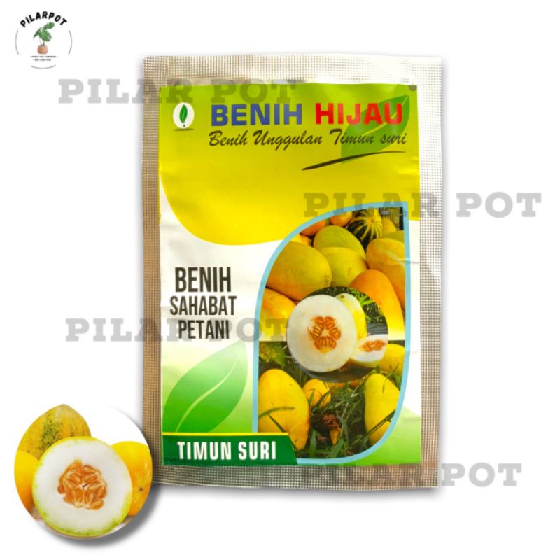 benih bibit timun suri kemasan benih hijau - BENIH HIJAU TIMUN SURI