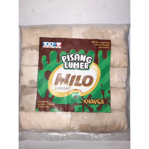 

Pisang Lumer Milo