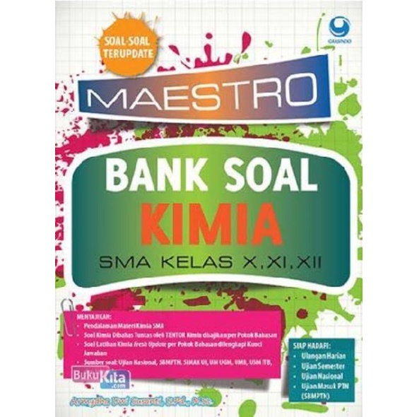 MAESTRO BANK SOAL KIMIA SMA KELAS 10,11,12