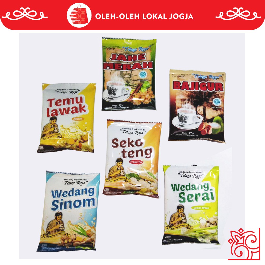 

WEDANG TRADISIONAL TELAGA RASA isi 5 sachet [Aneka Empon-empon] Minuman Kesehatan