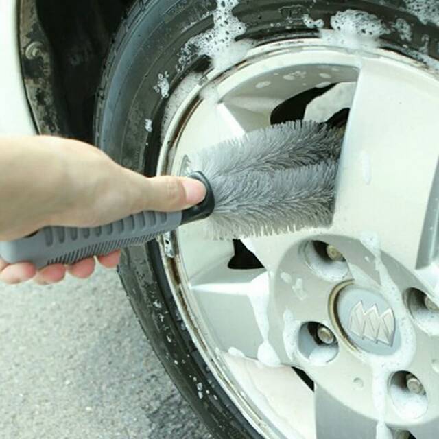 Sikat Cuci Mobil Motor Velg Pelg Roda Ban Wash Cleaner Murah