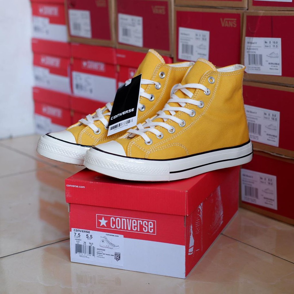 SEPATU Converse 70s High Sunflower Premium BNIB (Brand New In Box) Full Tag Made In Vietnam