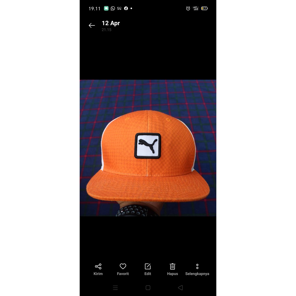 Snapback Puma original