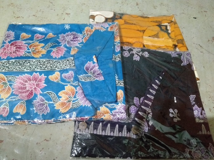 Atasan Batik Tunik Kerja Wanita Modern Lengan Panjang Katun Berkwalitas Size Xs Sampai Jumbo 8xl