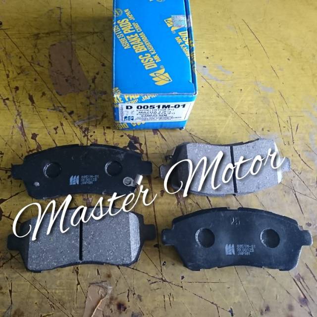 Brake pad / Kampas Rem Depan Ertiga / Mazda 2 / Ford Fiesta MK KASHIYAMA