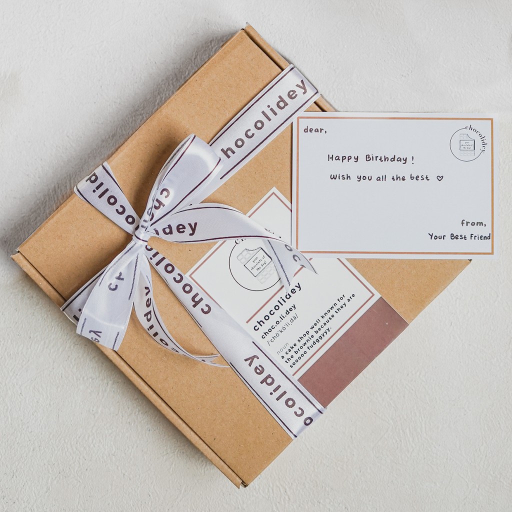 

Tambahan ribbon wrapping + custom notes
