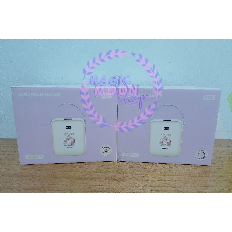 BT21 RJ&TATA WAFFLE SANDWICH MAKER READY (PENTING TOLONG BACA KET)RJ DAN TATA
