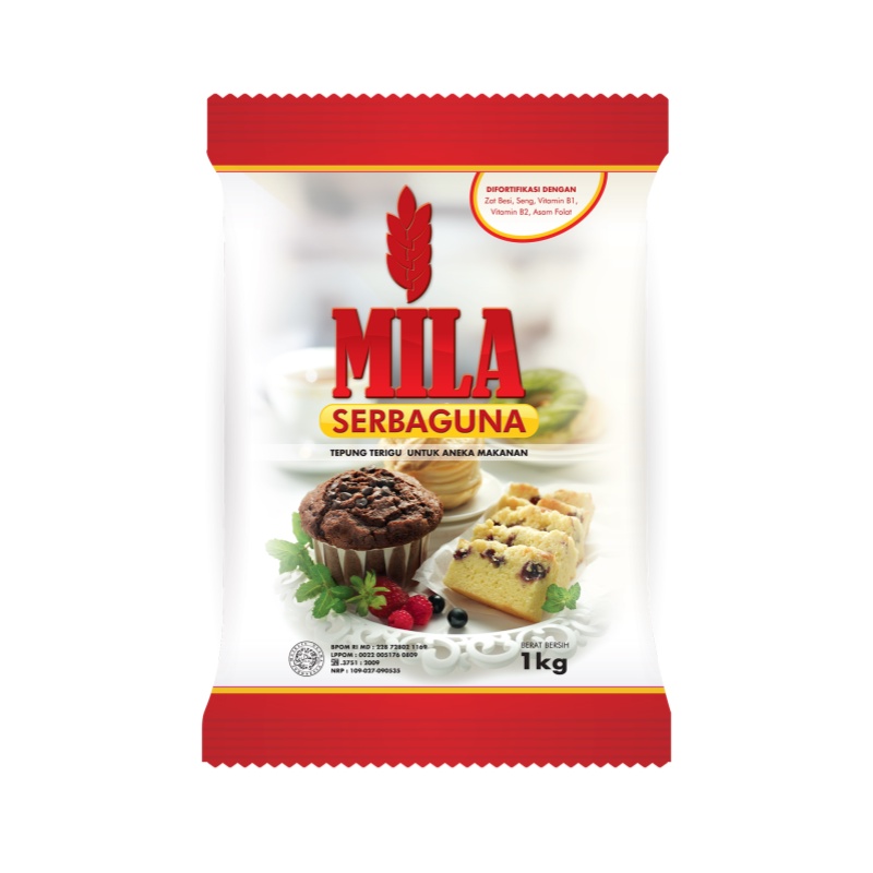 

Mila Tepung Terigu Serbaguna Bks 1kg