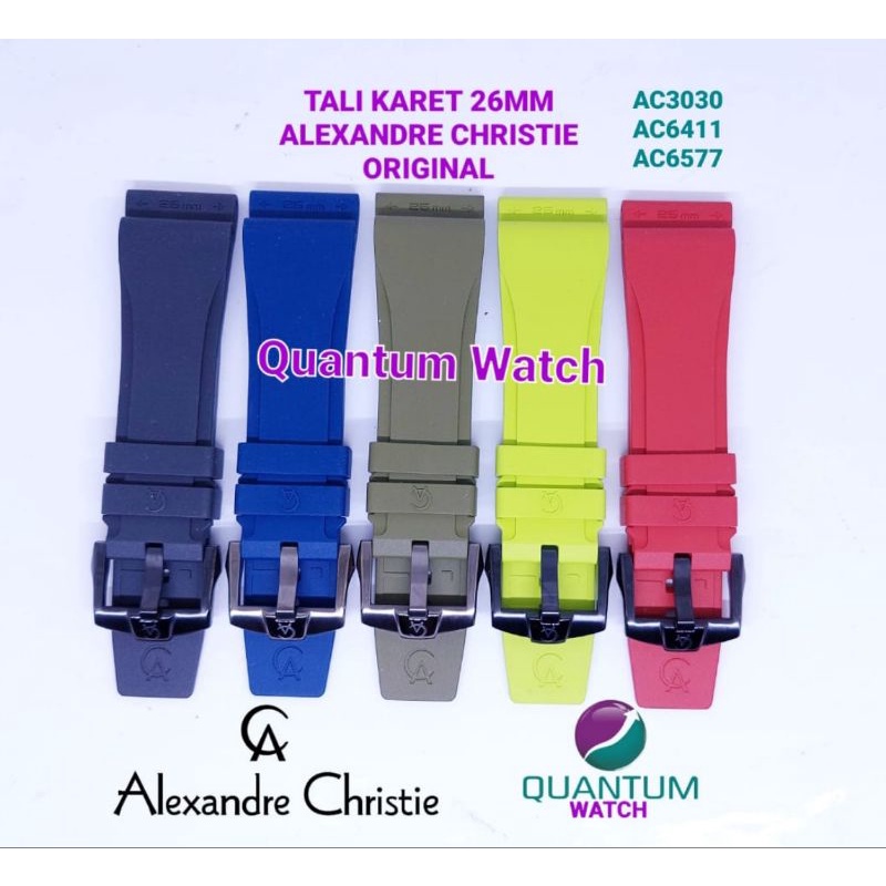 STRAP JAM RUBBER JAM TALI JAM ALEXANDRE CHRISTIE ORIGINAL Uk 26 MM 26MM