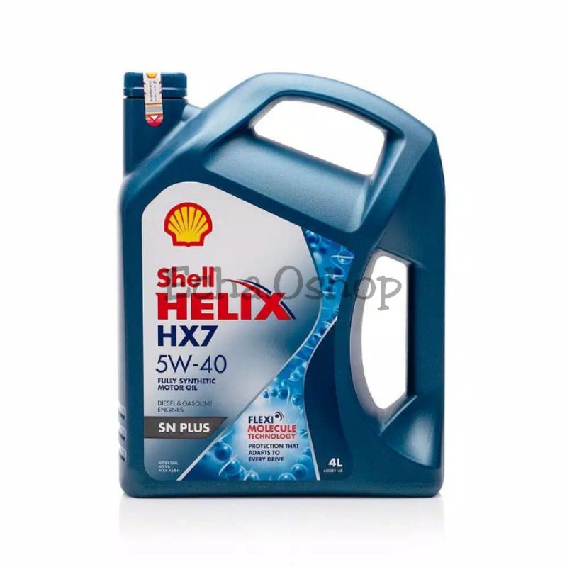 Shell Helix HX7 4L Oli Mobil ORIGINAL 100%