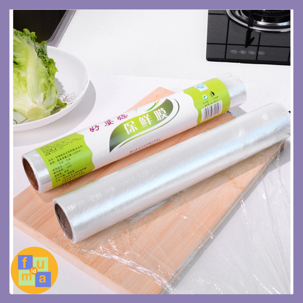 Bungkus Plastik Wrap Makanan Food Cling Wrap Food Grade / Plastik Wrap Buah Makanan