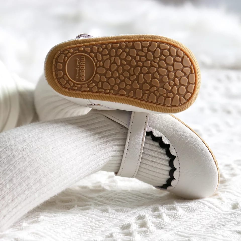 BABYLOVANTA - Sepatu bayi perempuan 0-24 bulan / prewalker bayi IMPOR KOREA / sepatu princess bayi