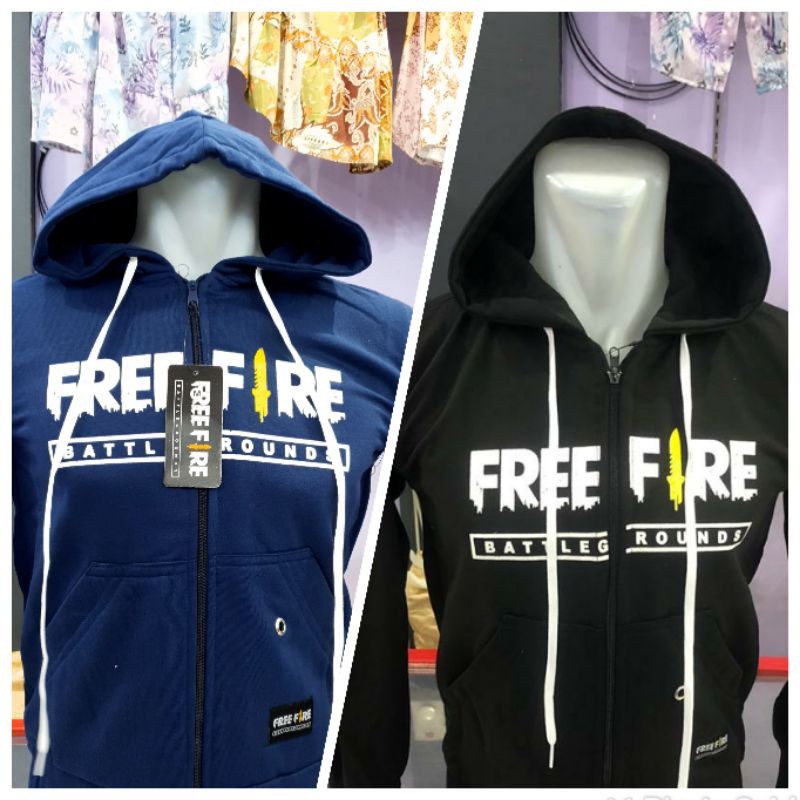 Jaket Free Fire Anak Laki-laki dan Perempuan