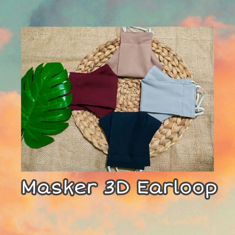[TERMURAH]MASKER 3D/ MASKER KOREA/EVO