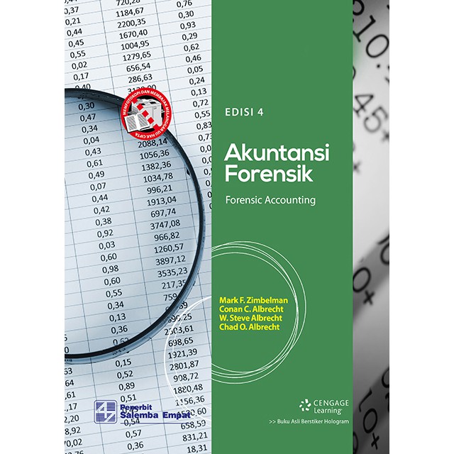Buku Akuntansi Forensik Edisi Full Print Penulis Mark F. Zimbelman dkk
