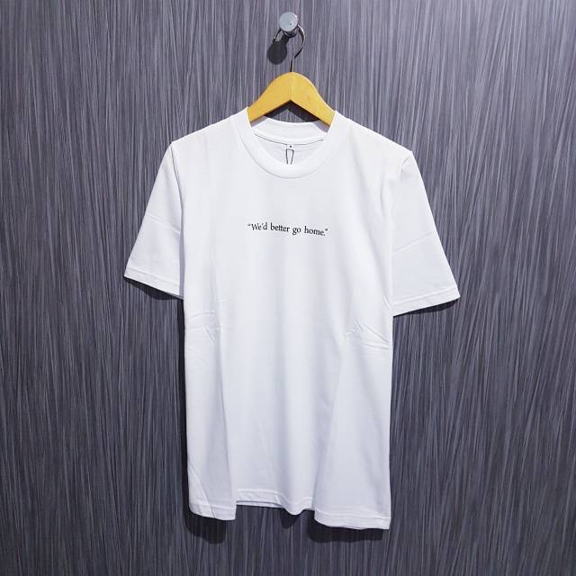  Kaos pria uniqlo  x mickey parody tee wed better go home 