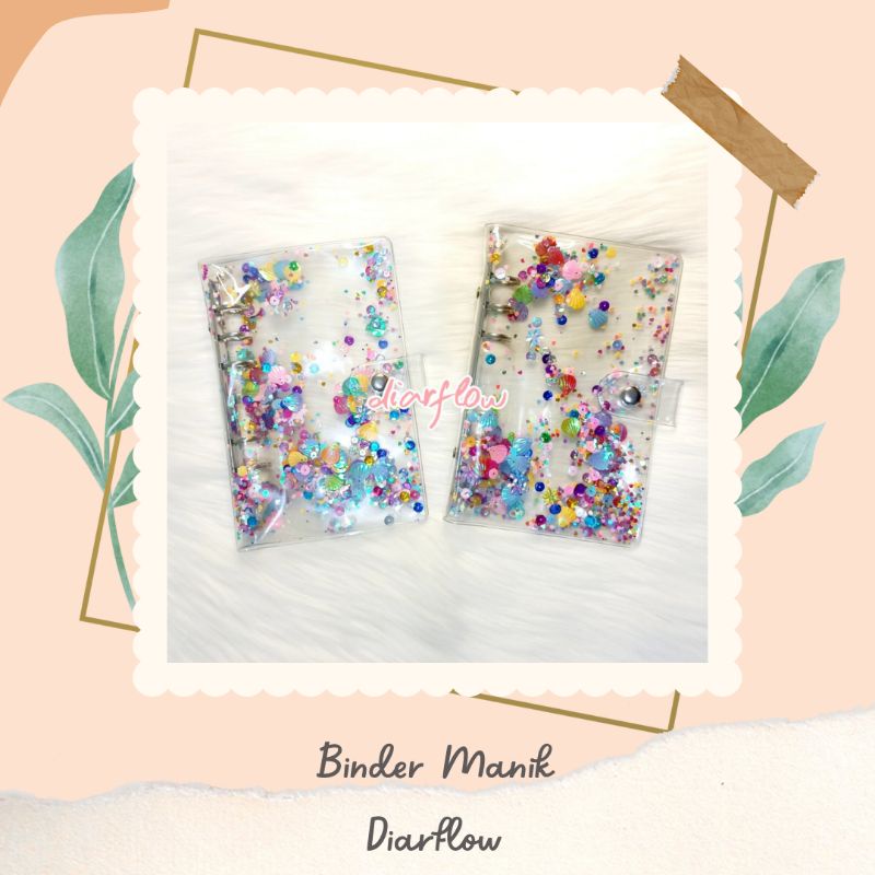

Binder A6 | motif manik | Binder Manik | Binder nabung | Binder uang | Binder photocard | Binder planner | Binder