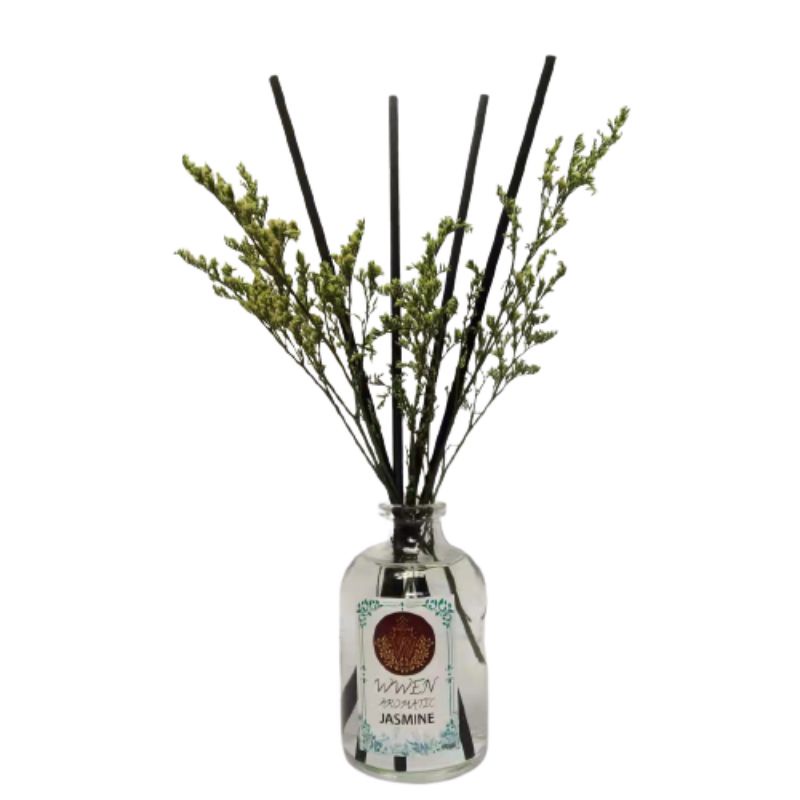 Reed Diffuser Aromatherapy Bunga Difuser Aroma Pengharum Ruangan Pewangi Oil Reed Difuser REED DIFFUSER LOVER'S GRASS REED DIFFUSER REFILL REED DIFFUSER HAMPERS PENGHARUM RUANG AROMATERAPI-ARM BUNGA JASMINE