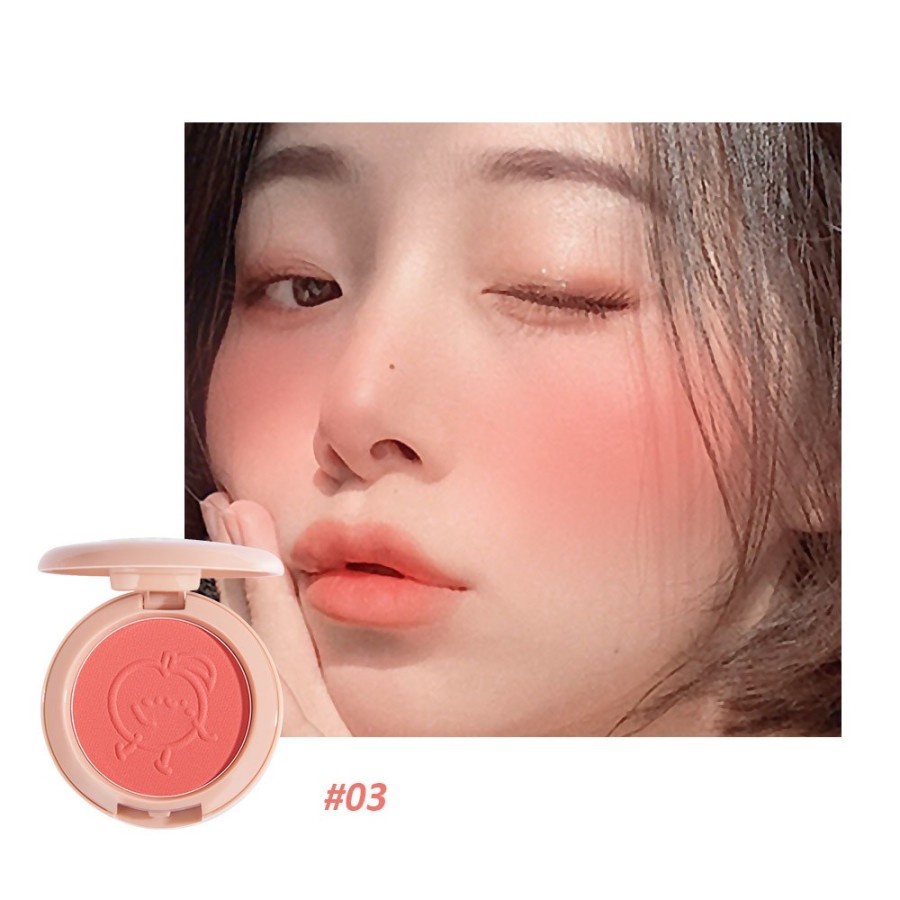 SANIYE E0150 Blush On Original Blusher Cheek Blushed Matte Pressed Powder BPOM