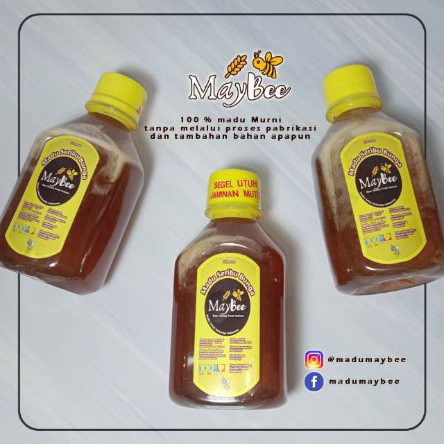 

Madu Murni Madu MayBee 330 gr Madu Asli