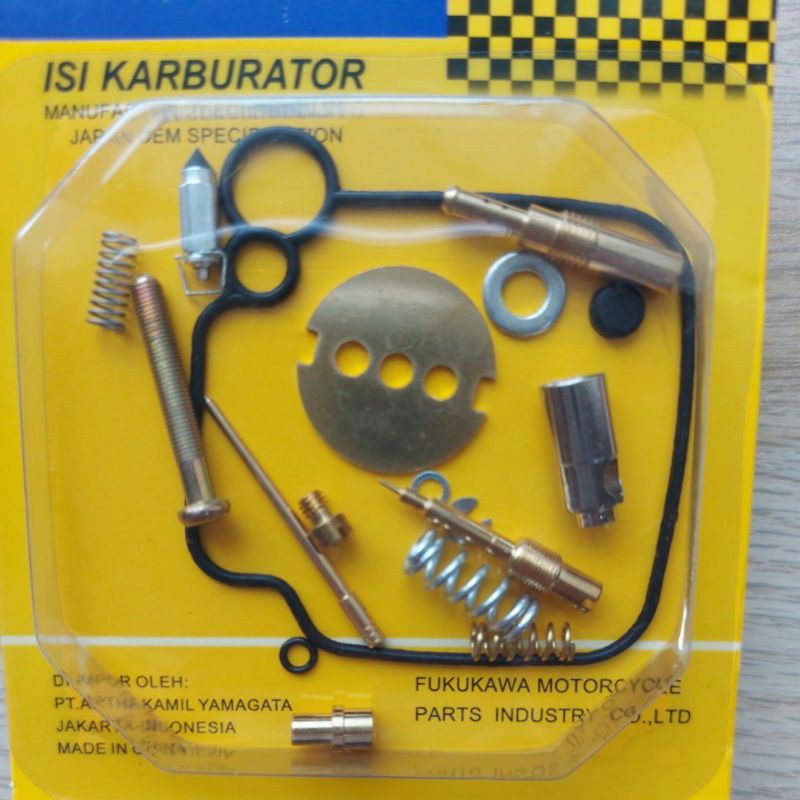 isi Karbulator Mio Coin / Smile / Sporty / Soul Fukukawa RepairKit Repair Kit Carbulator
