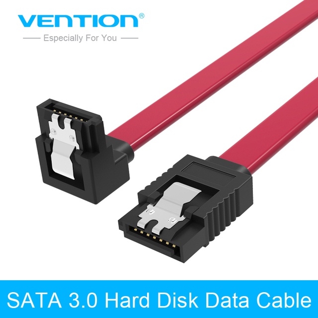 Vention Kabel Data Kecepatan Tinggi SATA 3.0 Hingga 6gbps Untuk SSD HDD / CD Driver / CD Writer