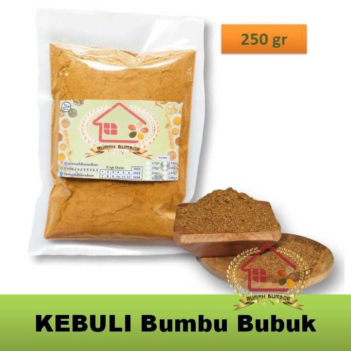 (250 gr) BUMBU NASI KEBULI Gulai Arab Bumbu Bubuk Kebuli Bumbu Instant Rempah Tradisional