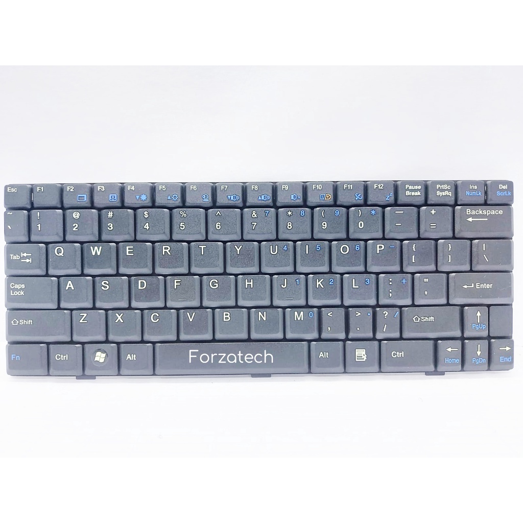 Netbook Keyboard Fit ADVAN Vanbook P1N-46120S P1N-46120 / V022322AS1 Black New