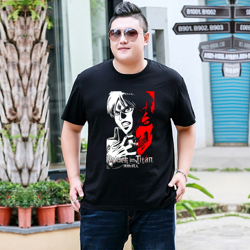 Lilipop Kaos Attack On Titans AOT Game Baju Distro Basic Tshirt Kasual