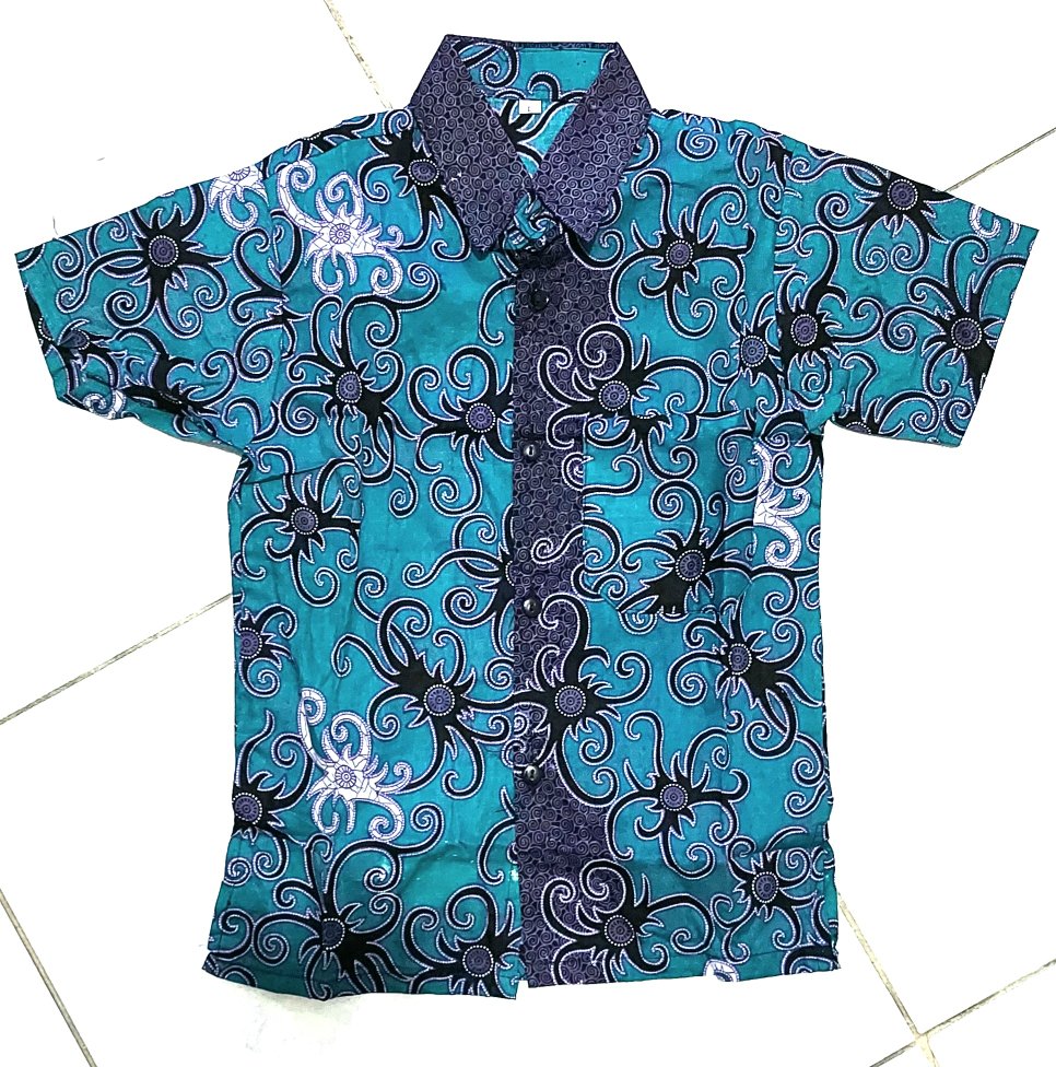 Kemeja Batik Anak Cowok//baju Batik Anak Cowok//batik Anak Laki Laki