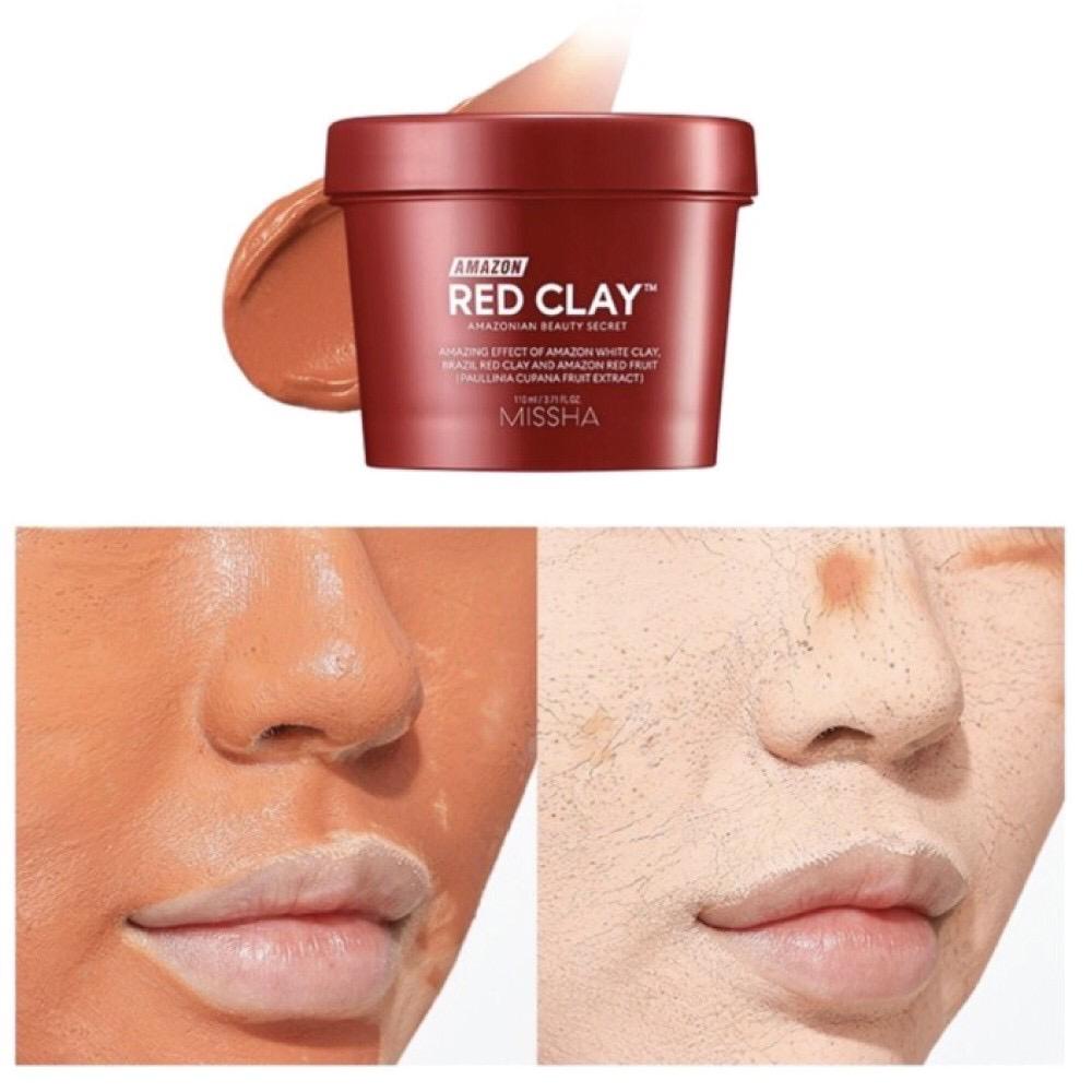 MISSHA Amazon Red Clay Pore Mask 110ml