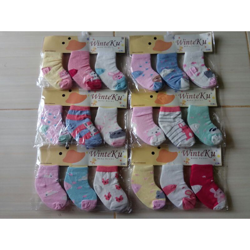 Kaos Kaki Bayi 3 pasang