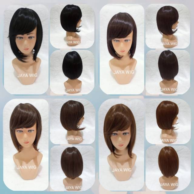 WIG RAMBUT PALSU WANITA /WIG PANJANG /WIG CURLY /WIG PENDEK /FRONTLACEWIG /LACE /WIG COWOK /WIG PRIA