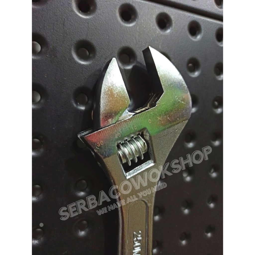 Kenmaster Kunci Inggris 10&quot; Inch Inci Kunci Bago 250 mm Chrome Termurah Berkualitas