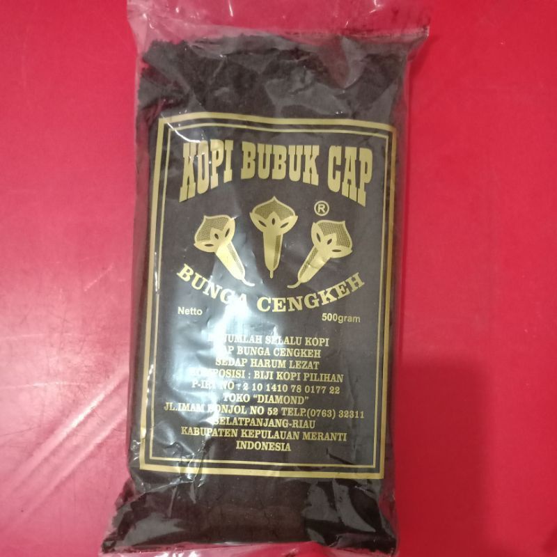 

Kopi Bubuk Halus 500gr Asli Kepulauan Meranti