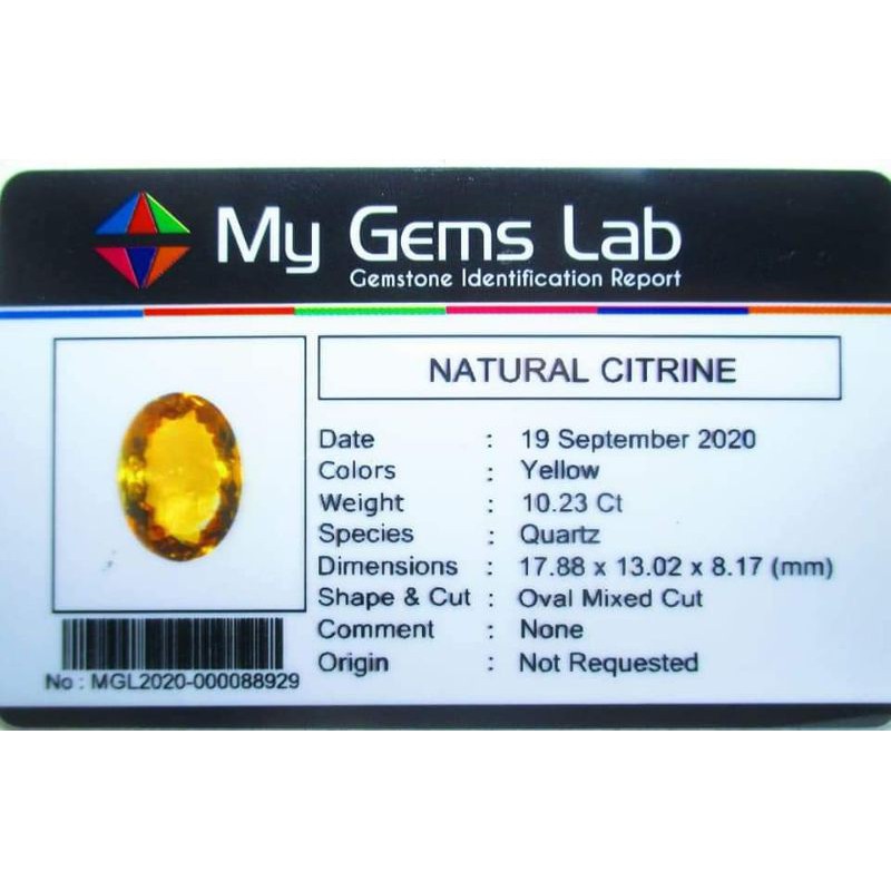 NATURAL YELLOW CITRINE CUTTING