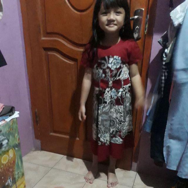 Dres Batik Anak - Kemeja Batik Anak
