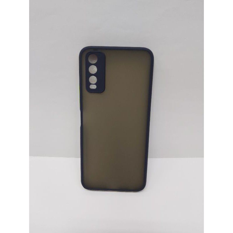 SLIKON AERO TERBARU TYPE HP VIVO Y20/Y20s/Y20i/Y12S-Hitam