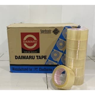 

Sale Lakban Bening Daimaru (Per Roll) Gilaa!!!