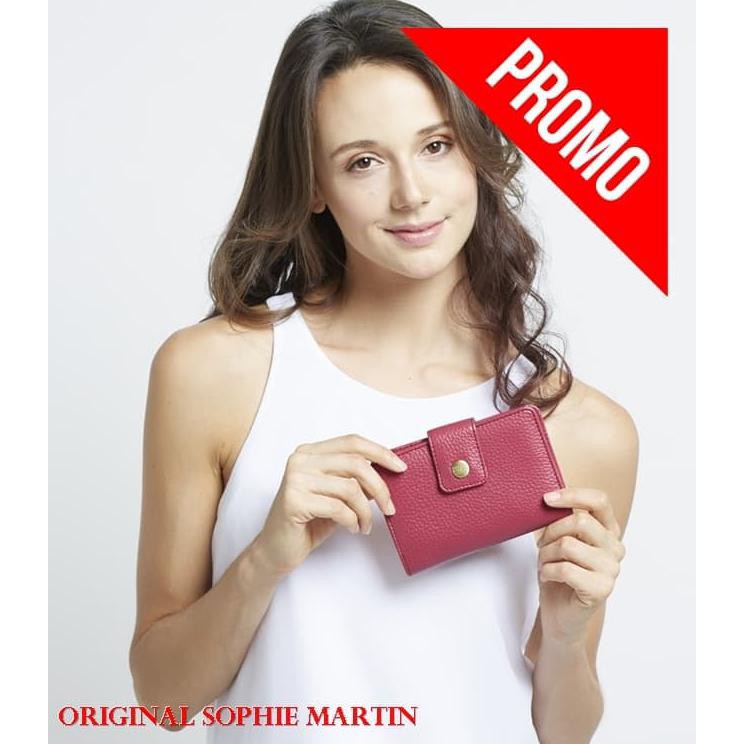 {Promo} Dompet Wanita Shopie Martin Anoush Branded Import Tas Lv Bahan Kulit