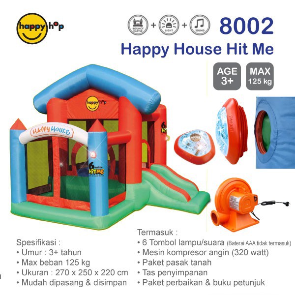 Happy hop 8002 Happy House Hit Me