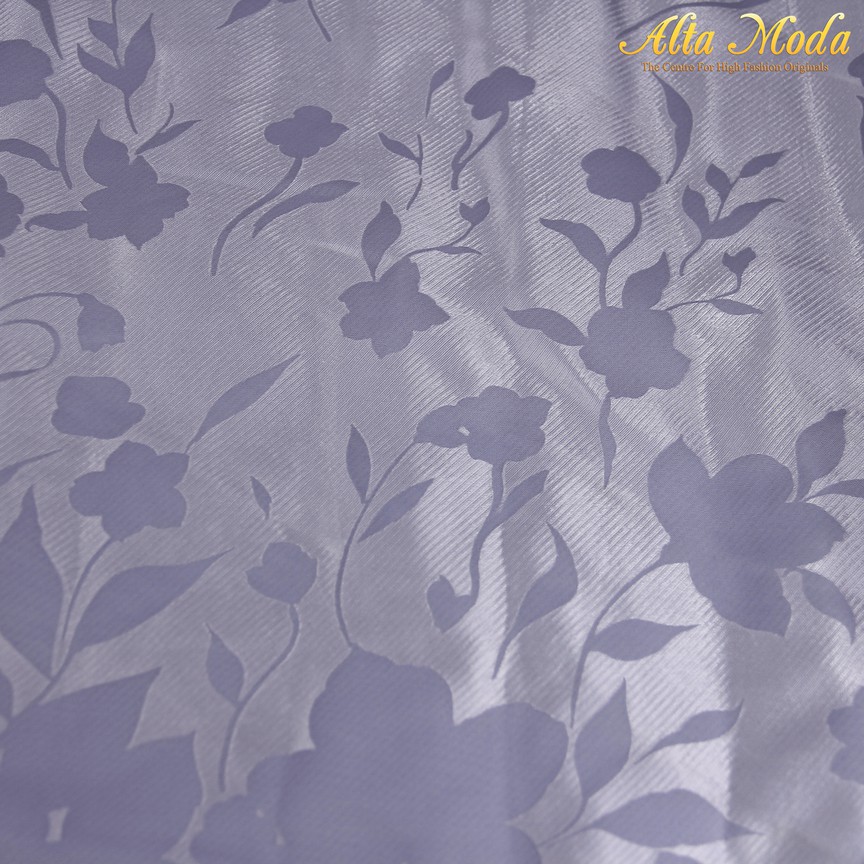 

Alta Moda Saten Jacquard Heather Purple Motif Bunga (1M)