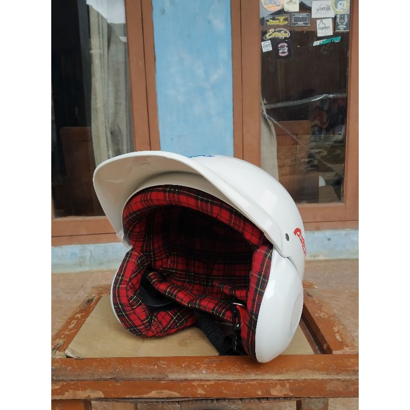 helm federal astrea grand custom tartan helm Honda grand